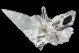 Clear Quartz Crystal Cluster - Hardangervidda, Norway #111457-1